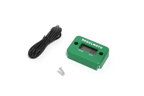 Счетчик моточасов (без тахометра) (Зеленый, 336700-3) pitbikemarket.ru