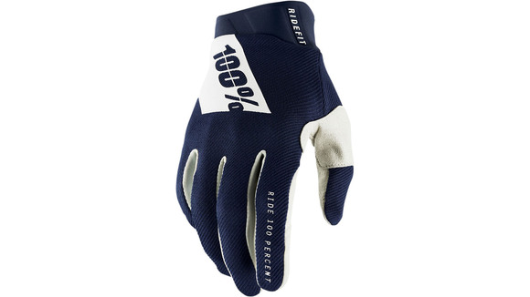 Мотоперчатки 100% Ridefit Glove (Navy, M, 2022 (10010-00026)) pitbikemarket.ru