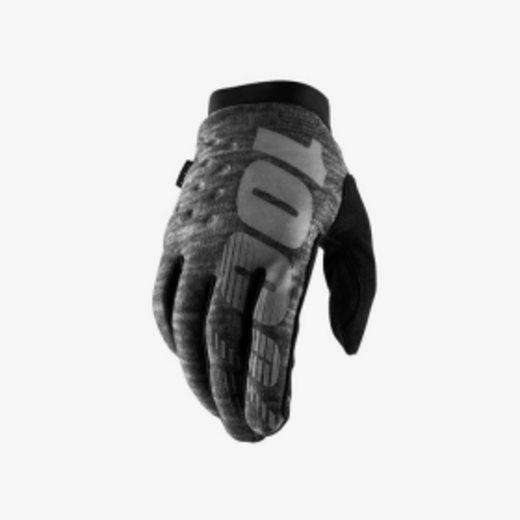 Мотоперчатки 100% Brisker Glove Grey, M, 2020 (10016-007-11) pitbikemarket.ru