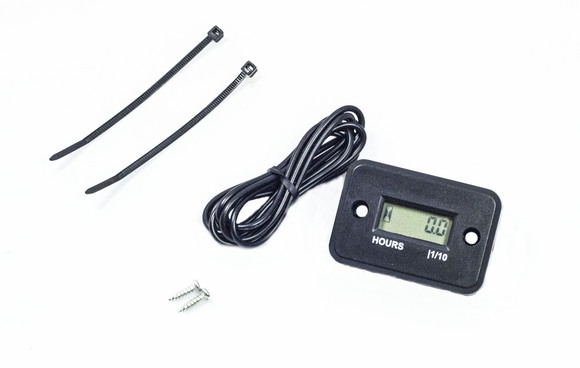 Счетчик моточасов (без тахометра) черный pitbikemarket.ru