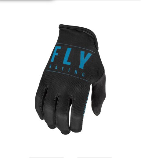 Перчатки FLY RACING MEDIA черные/синие (2021)  9 pitbikemarket.ru