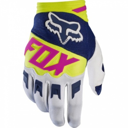 Мотоперчатки Fox Dirtpaw Race Glove Navy/White M (17291-045-M) pitbikemarket.ru