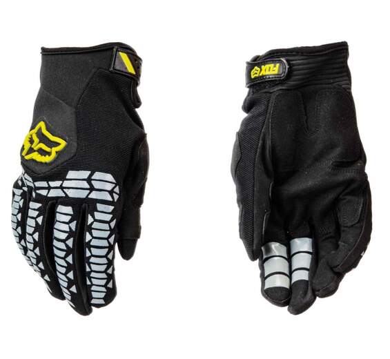Перчатки мото FOX #12 Black (L) мотокросс pitbikemarket.ru