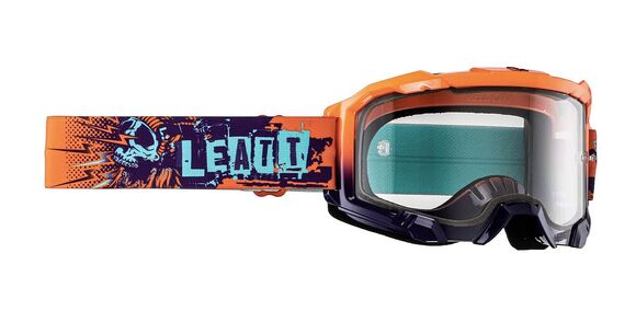 Очки Leatt Velocity 4.5 Orange Clear 83% (8024070550) pitbikemarket.ru