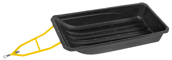 Сани волокуши с обвязкой и накладками Тайга-1700 (1700x800x300) для снегохода, мотобуксировщика, рыбалки, охоты. Ширина дна 550. pitbikemarket.ru