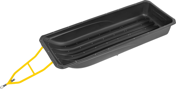 Сани волокуши с обвязкой и накладками Тайга-2100 (2100x800x300) для снегохода, мотобуксировщика, рыбалки, охоты. Ширина дна 550. pitbikemarket.ru