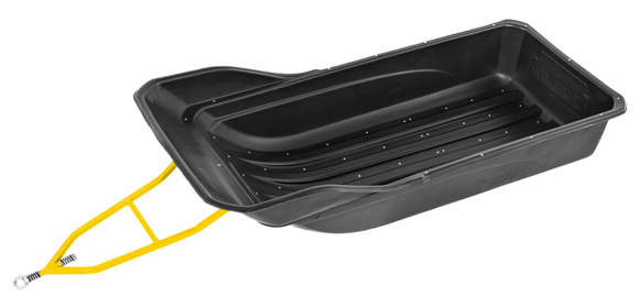 Сани волокуши с обвязкой, накладками и отбойником Тайга-1900 (2100x860x490) для снегохода, мотобуксировщика, рыбалки, охоты. Ширина дна 550. pitbikemarket.ru