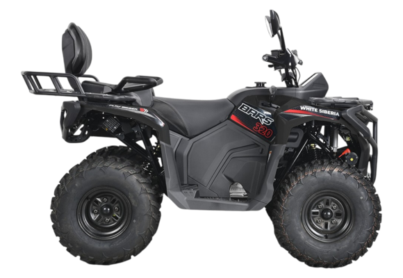 Бензиновый квадроцикл WHITE SIBERIA BARS 320 Черный pitbikemarket.ru