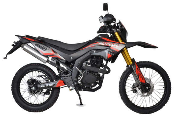 Мотоцикл Motoland 250 ENDURO BLAZER (XF250-A) красный pitbikemarket.ru