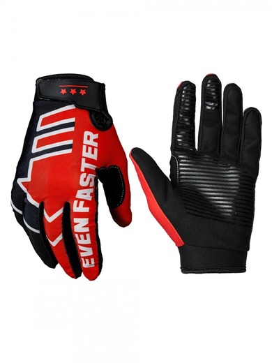 Перчатки для кросса Phoenix AIR ARROW Черный/Красный (S) pitbikemarket.ru