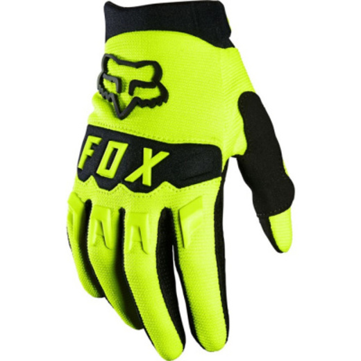 Мотоперчатки подростковые Fox Dirtpaw Youth Glove Подростковый, YM, желтый, 2021 (25868-130-YM) pitbikemarket.ru