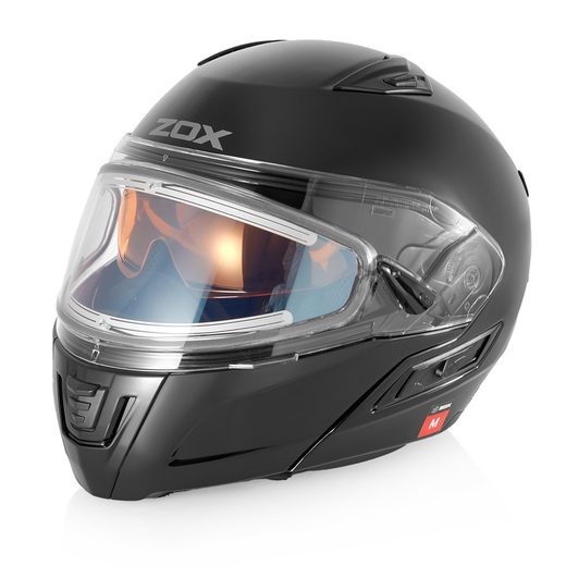Шлем снегоходный ZOX Condor стекло с электроподогревом (черный, S) pitbikemarket.ru