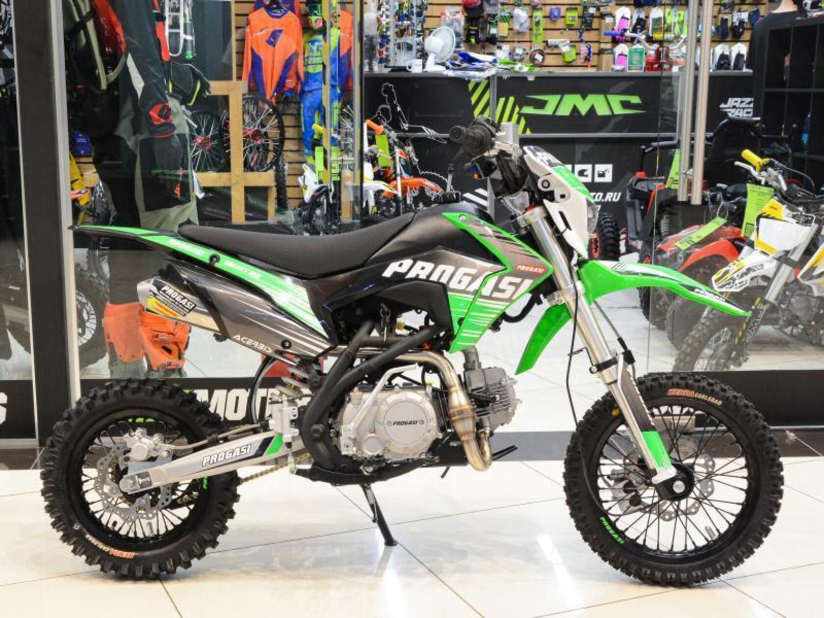 Питбайк Progasi SMART 125 MINI Зеленый-1